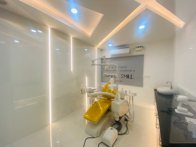 dental treatment room at PRALASH Dentique Bangalore