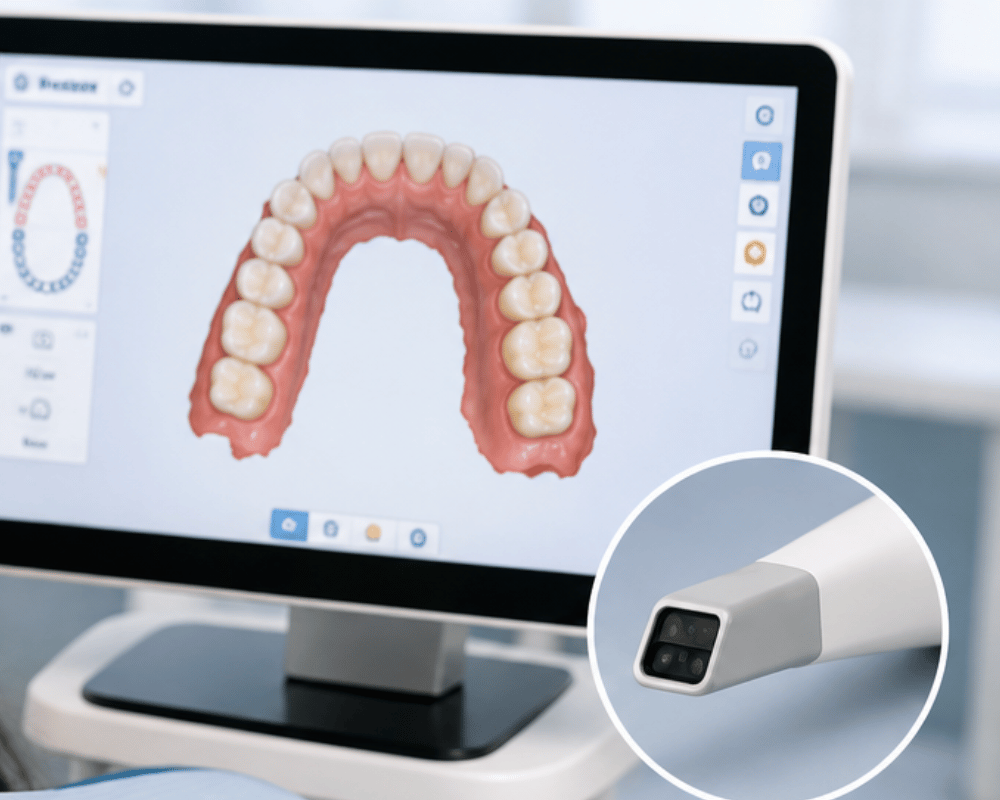 Intra-oral scanner digital impressions in Bangalore at PRALASH