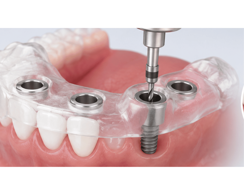 Guided implant rehabilitation in Bangalore at PRALASH