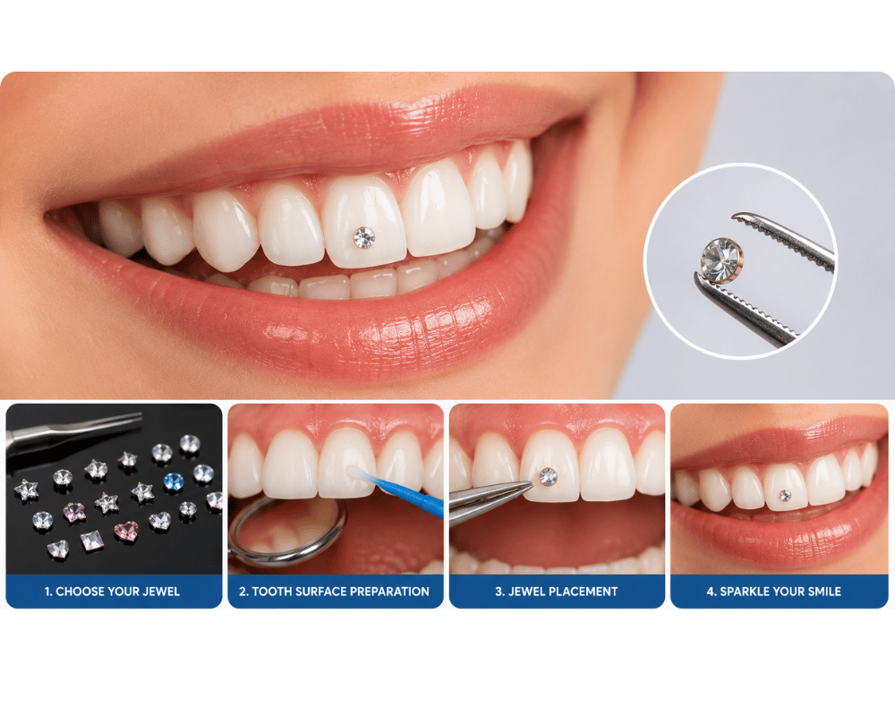Tooth jewellery treatment in Bangalore at PRALASH