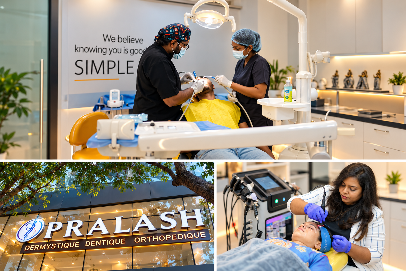 best dental skin hair clinic in Bangalore HRBR Layout PRALASH