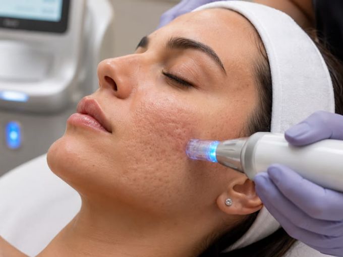 Acne scar reduction treatment at PRALASH Clinic HRBR Layout Bangalore
