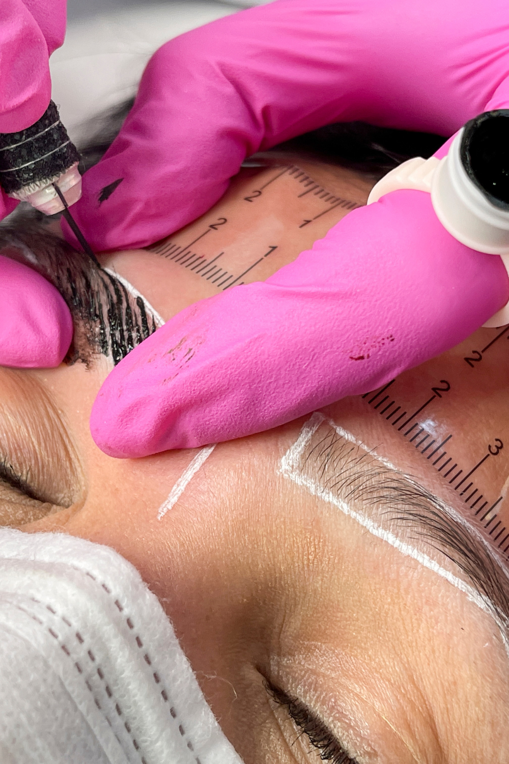 Microblading eyebrow treatment at PRALASH Clinic Bangalore