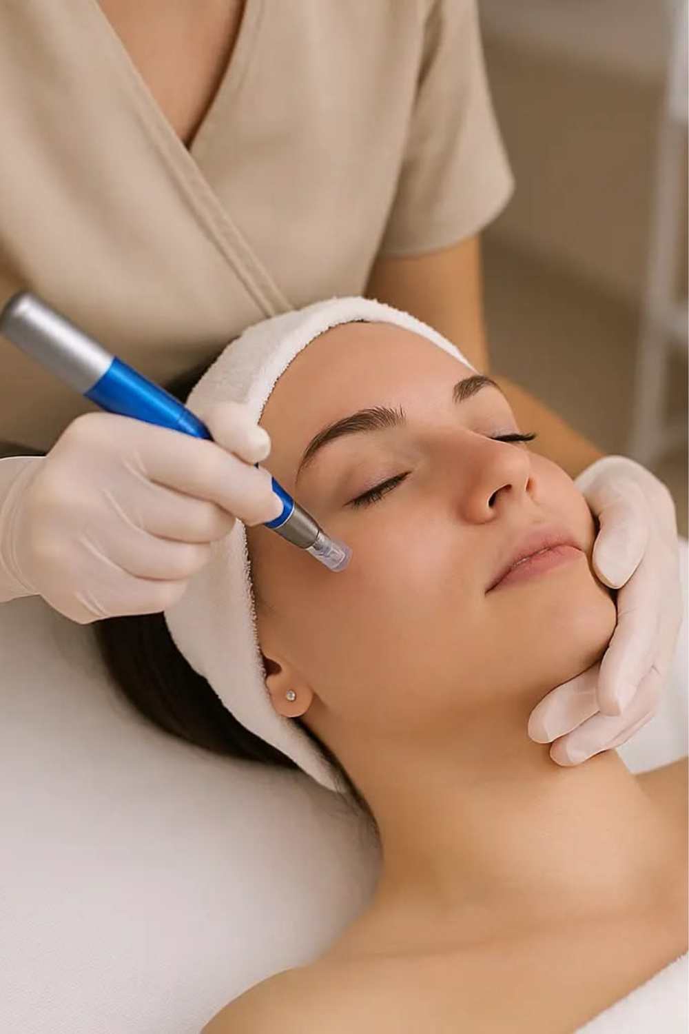 Microneedling treatment process in Bangalore